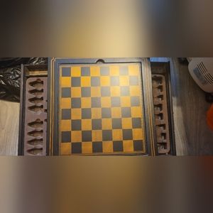 Antique Chinese chess set